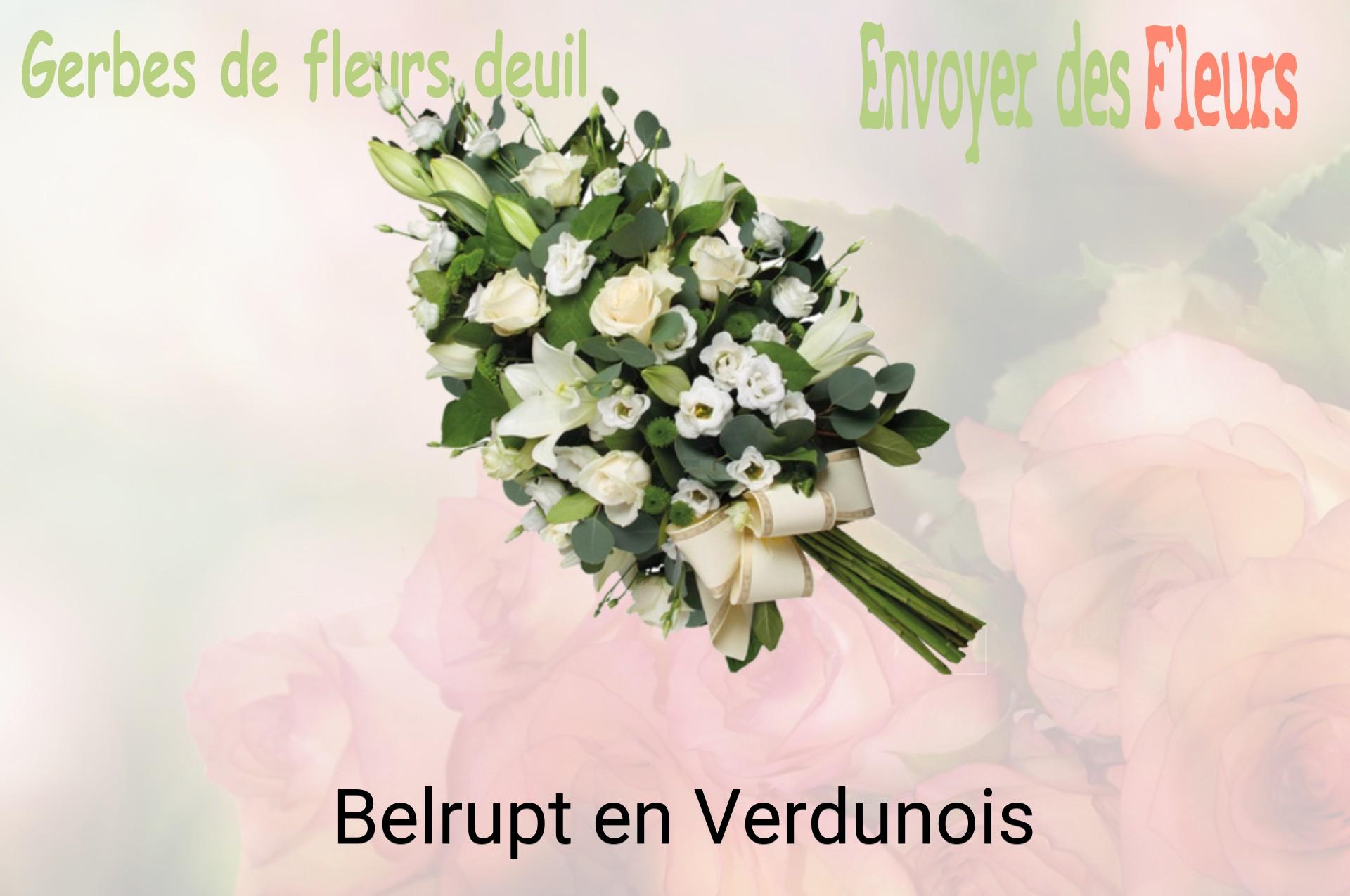 Gerbe de fleurs de deuil livrée à Belrupt-en-Verdunois
